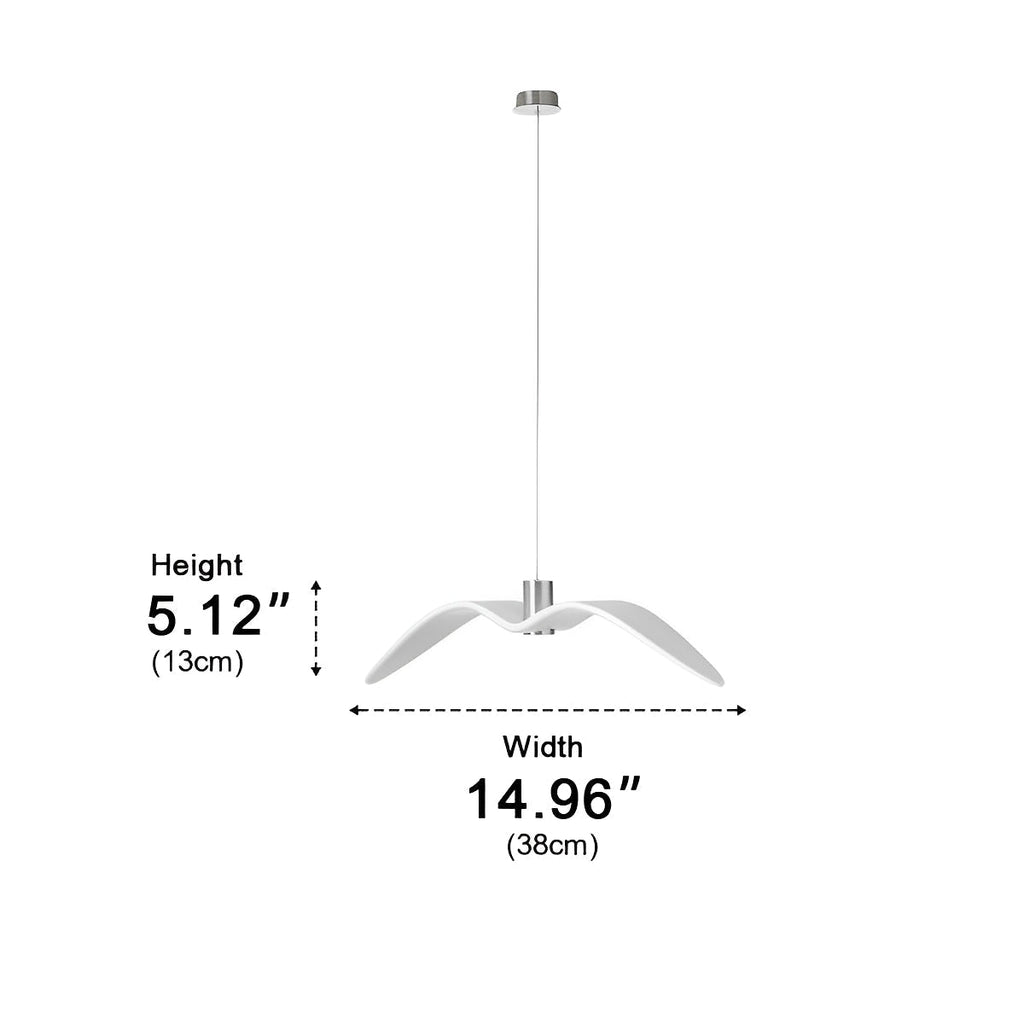 Modern Outdoor Waterproof Seagull Bird LED Ceiling Pendant Lights