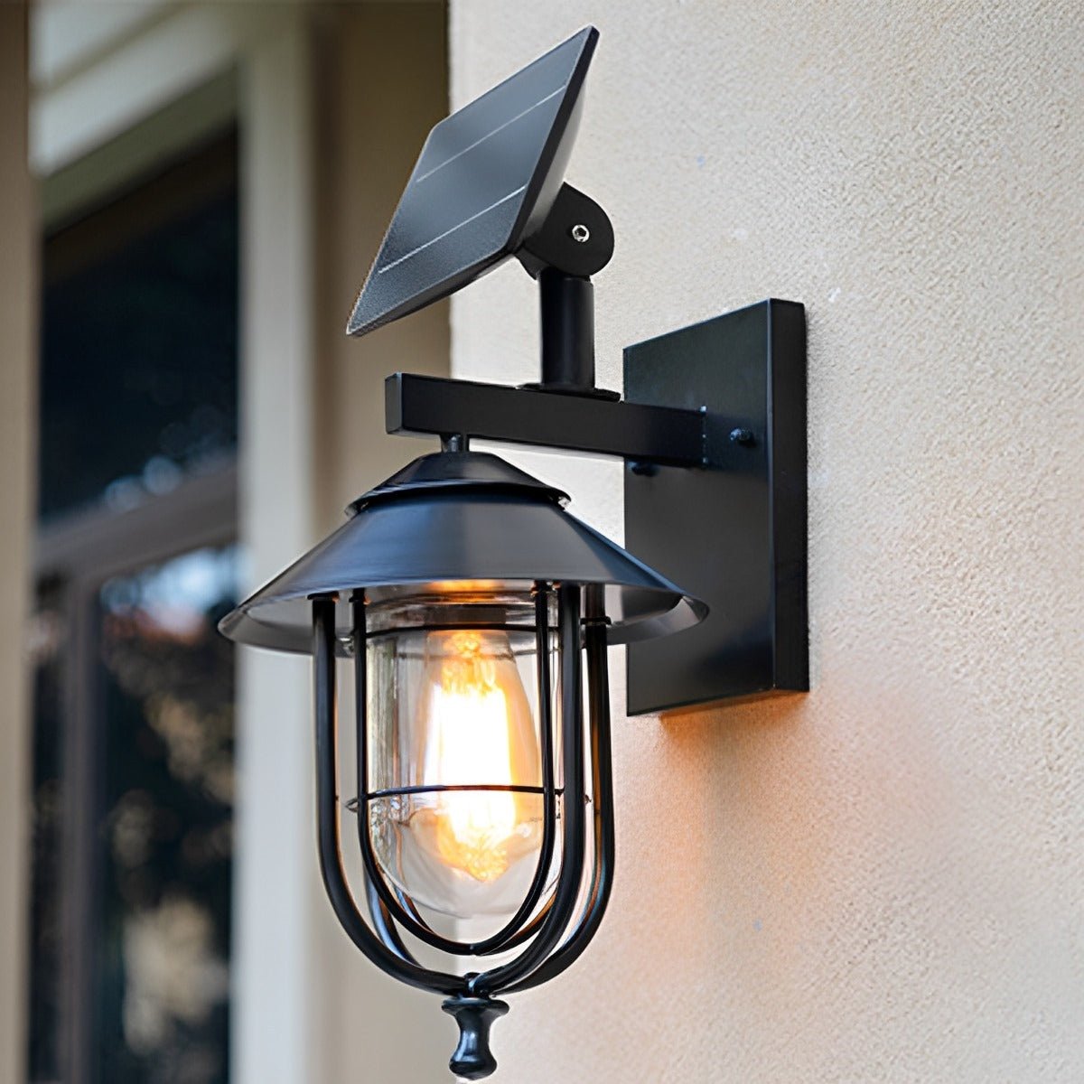Rustic Birdcage Waterproof Outdoor LED Porch Wall Light