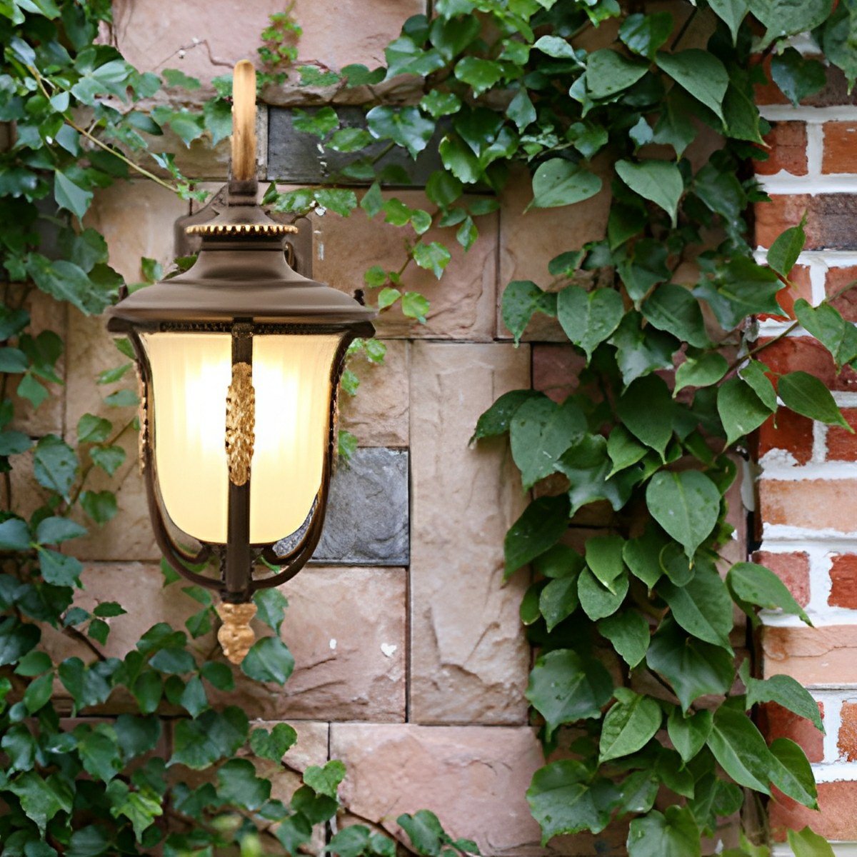 Vintage Classic Waterproof Outdoor LED Porch Light Exterior Wall Lights